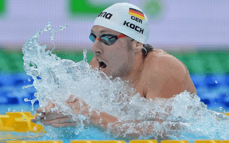 Înătotorul Marco Koch și-a îmbunătățit performanțele sportive cu ajutorul dietei Imupro