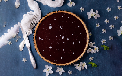 DIETA IMUPRO. TARTĂ DE CIOCOLATĂ NEAGRĂ SĂRATĂ