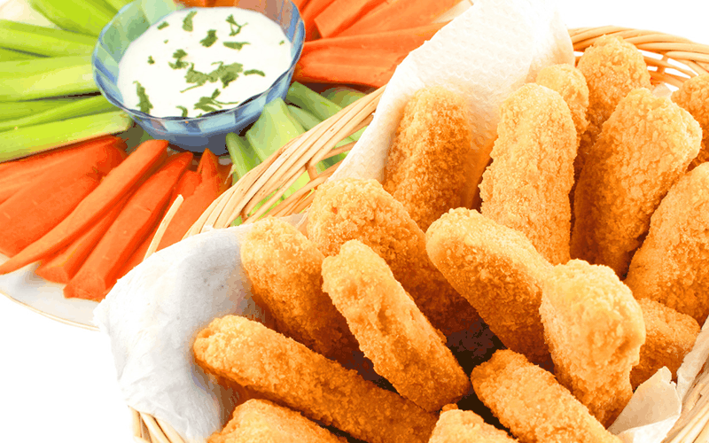 Rețetă de pui crocant cu fulgi de cocos