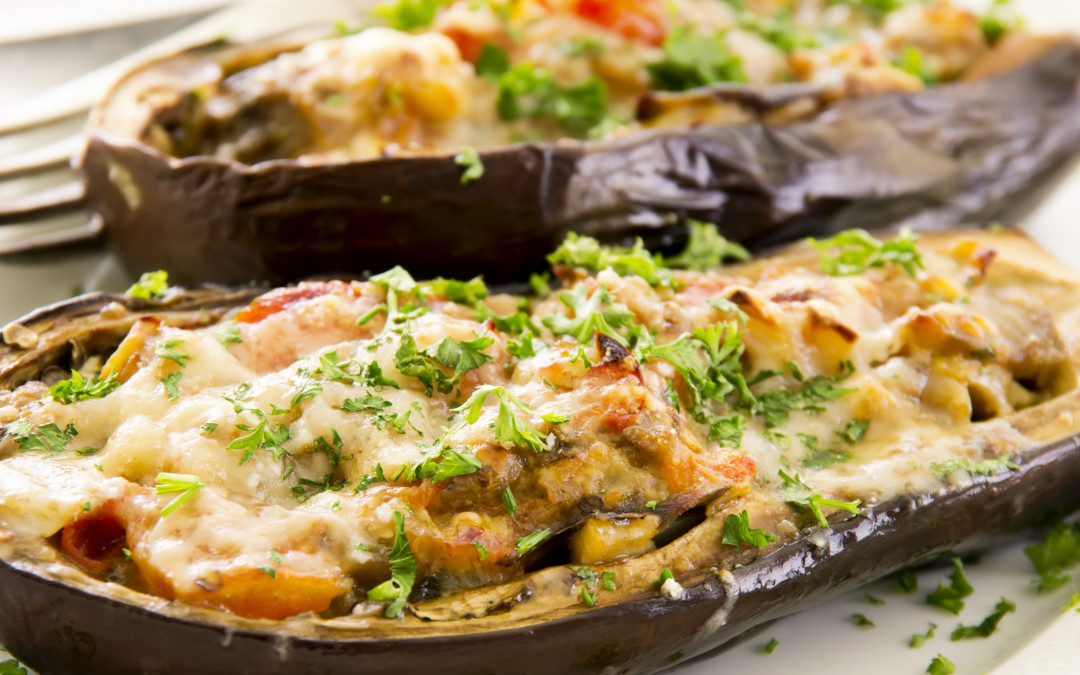 Rețetă de vinete umplute la cuptor